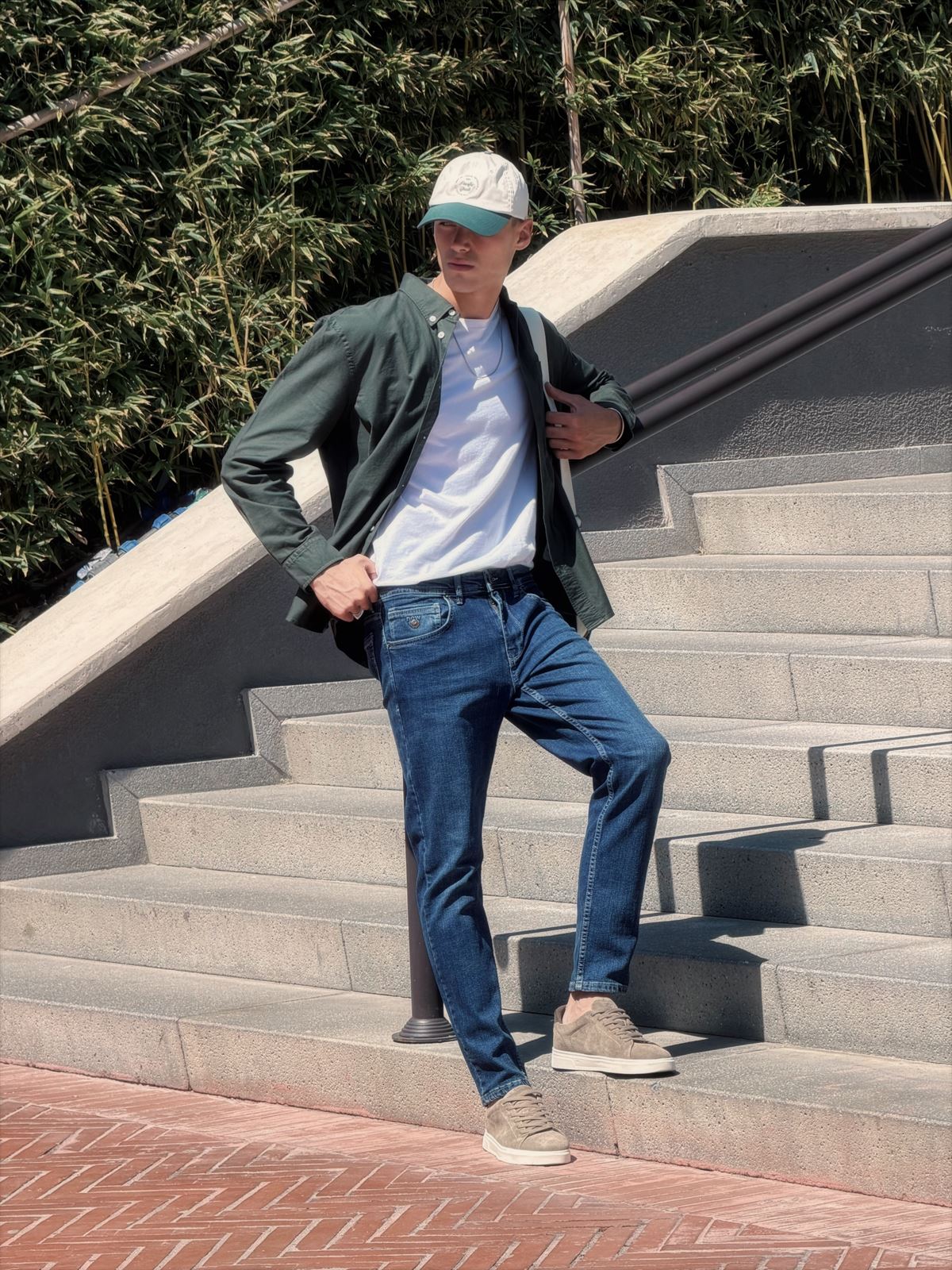 Orta Mavi Slim Fit — Orta Mavi